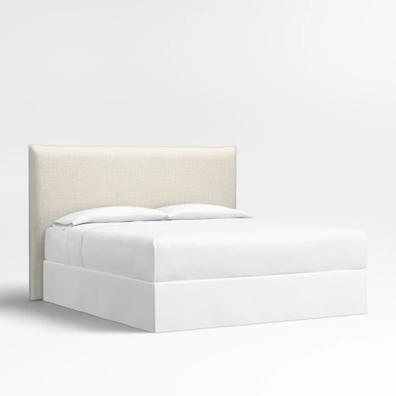 Arvada 54" Natural Beige Upholstered King Headboard