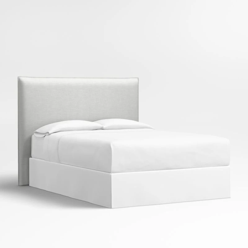 Arvada 54" Oyster Grey Upholstered King Headboard