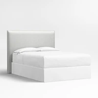 Arvada 54" Oyster Grey Upholstered King Headboard