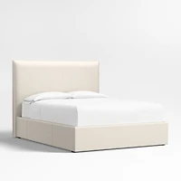 Arvada 54" Upholstered Queen Headboard with Storage Bed Base