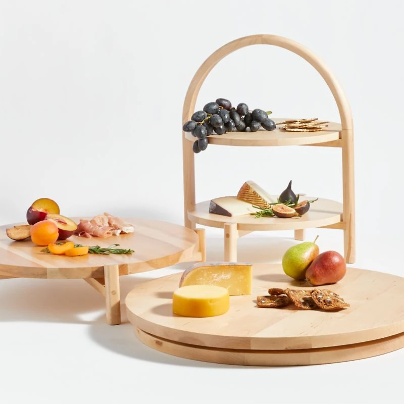 Arvo Wood 2-Tier Server