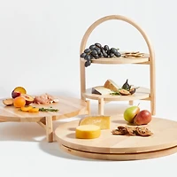 Arvo Wood 2-Tier Server