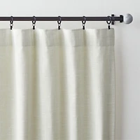 Ashbery Ivory Window Curtain Panel 52"x84"