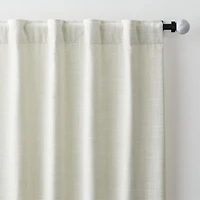 Ashbery Ivory Window Curtain Panel 52"x84"