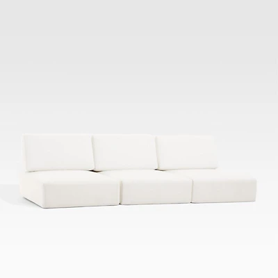 Ashore White Outdoor Sofa Cushion