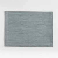 Aspen Rectangular Quiet Blue Cotton Placemat