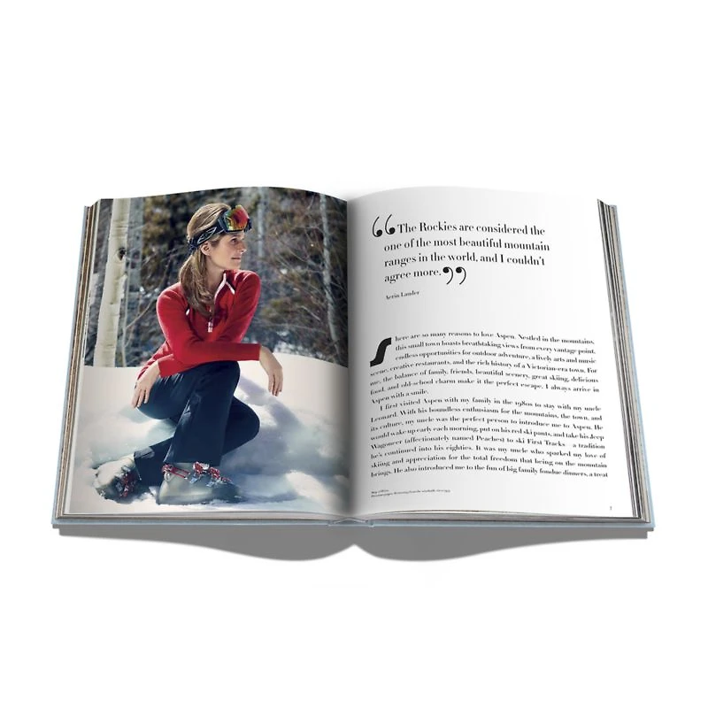 "Aspen" Travel Photography Book by Assouline Publishing