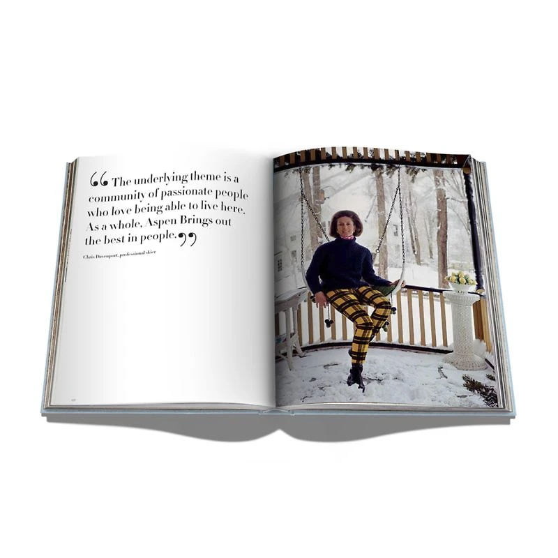 "Aspen" Travel Photography Book by Assouline Publishing