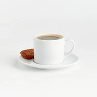 Aspen 4-oz. Porcelain Espresso Cup with Saucers, Set of 8