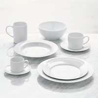 Aspen 4-oz. Porcelain Espresso Cup with Saucers, Set of 8