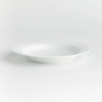 Aspen Rimmed Porcelain Low Bowls, Set of 8