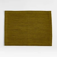 Aspen Rectangular Moss Green Cotton Placemat