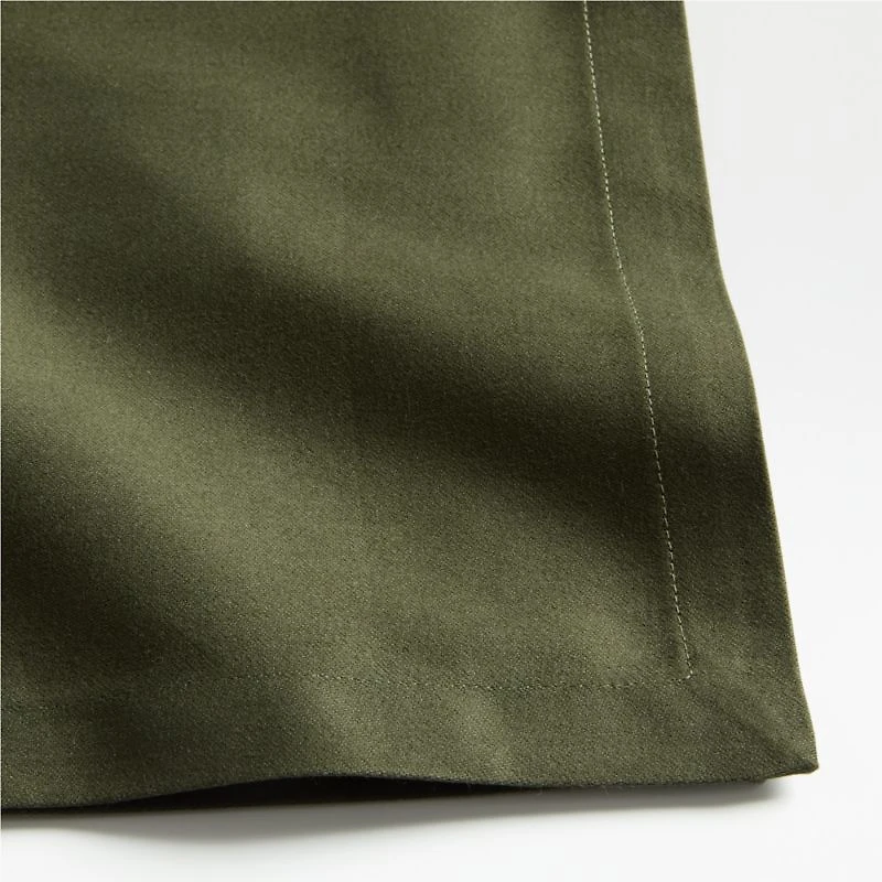 Aspen Burnt Green Organic Cotton Napkin