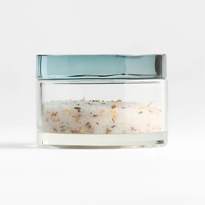 Astoria Medium Clear Glass Bathroom Canister