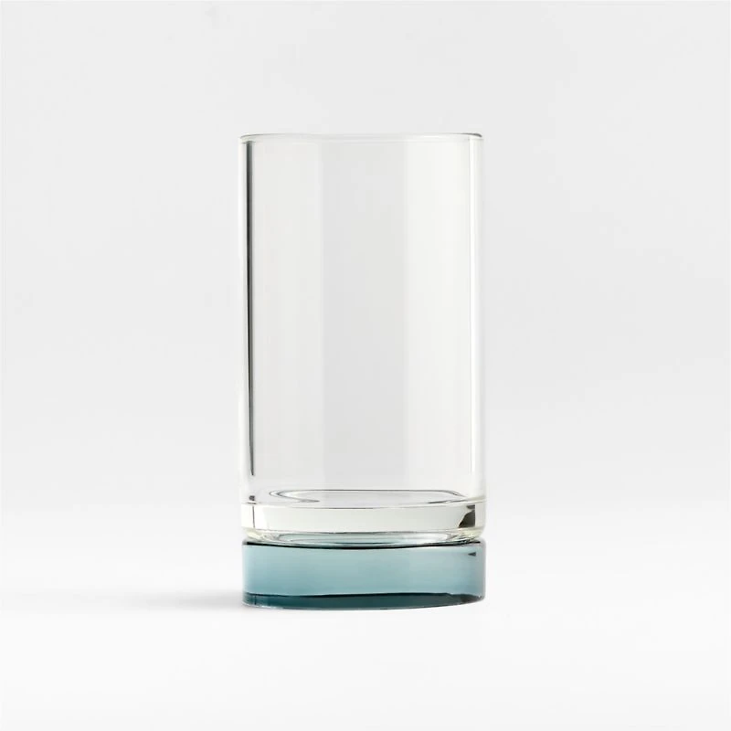 Astoria Large Clear Glass Bathroom Canister