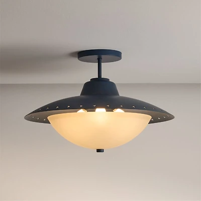 Astro Star Kids Semi-Flush Mount Ceiling Light