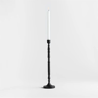 Astryd Black Metal Taper Holder 18"