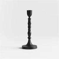 Astryd Black Metal Taper Holder 9"