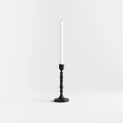 Astryd Black Metal Taper Holder 9"