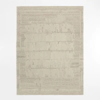 Athens Wool Hand-Tufted Grey Area Rug 8'x10'