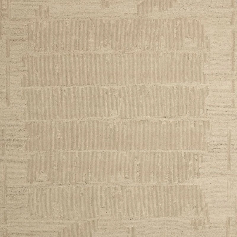 Athens Wool Hand-Tufted Sand Brown Area Rug 8'x10'
