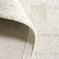 Athens Wool Hand-Tufted Silver Grey Area Rug 8'x10'