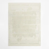 Athens Wool Hand-Tufted Silver Grey Area Rug 8'x10'