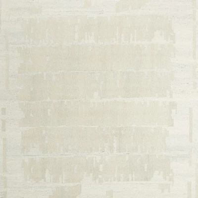 Athens Wool Hand-Tufted Silver Grey Area Rug 8'x10'