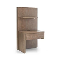 Atlas Left One Panel Night Stand with Light