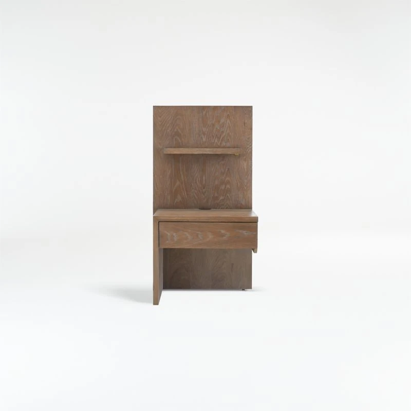 Atlas Left One Panel Night Stand with Light