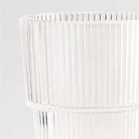 Atwell 11-Oz. Acrylic Stackable Ribbed Double Old-Fashioned Glass