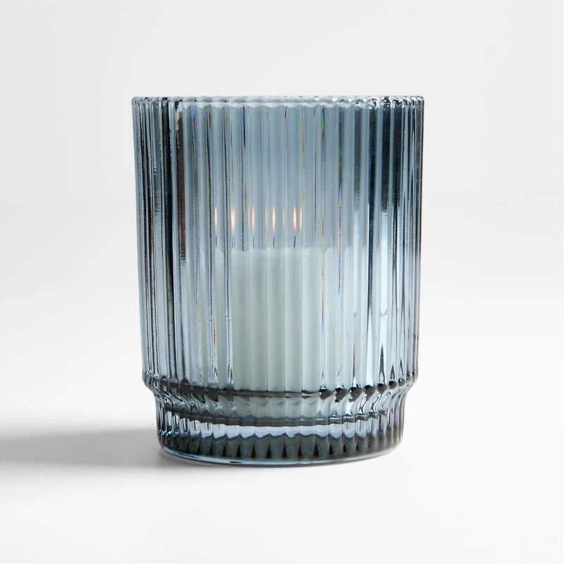 Atwell Blue Tealight Candle Holder