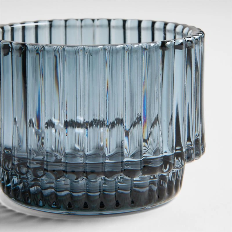 Atwell Blue Tealight Candle Holder