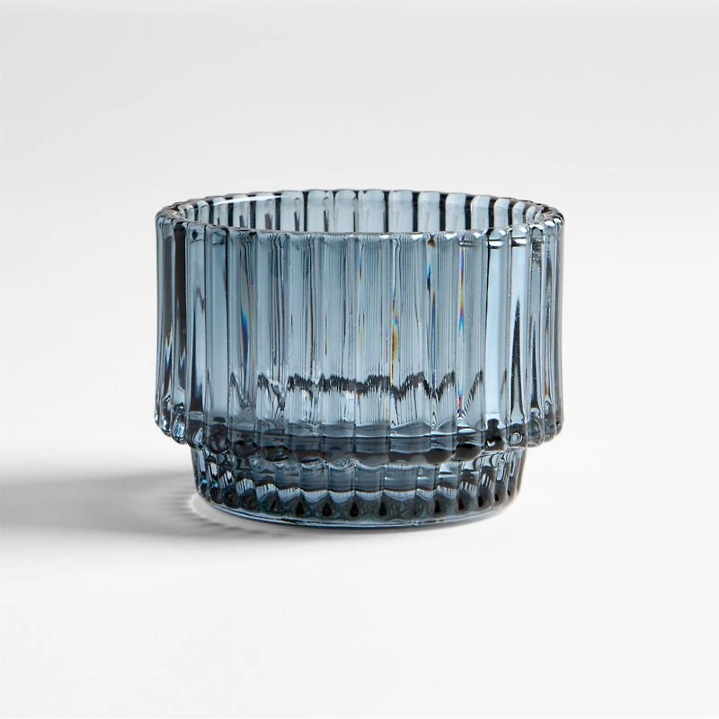 Atwell Blue Tealight Candle Holder