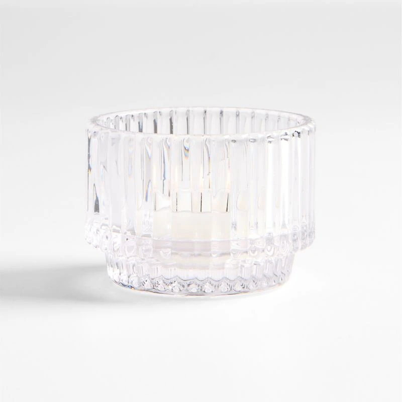 Atwell Clear Tealight Candle Holder