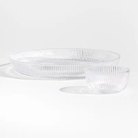 Atwell Glass Chip and Dip with Mini Bowl