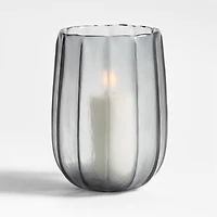 Renata Large Light Blue Glass Vase 11"
