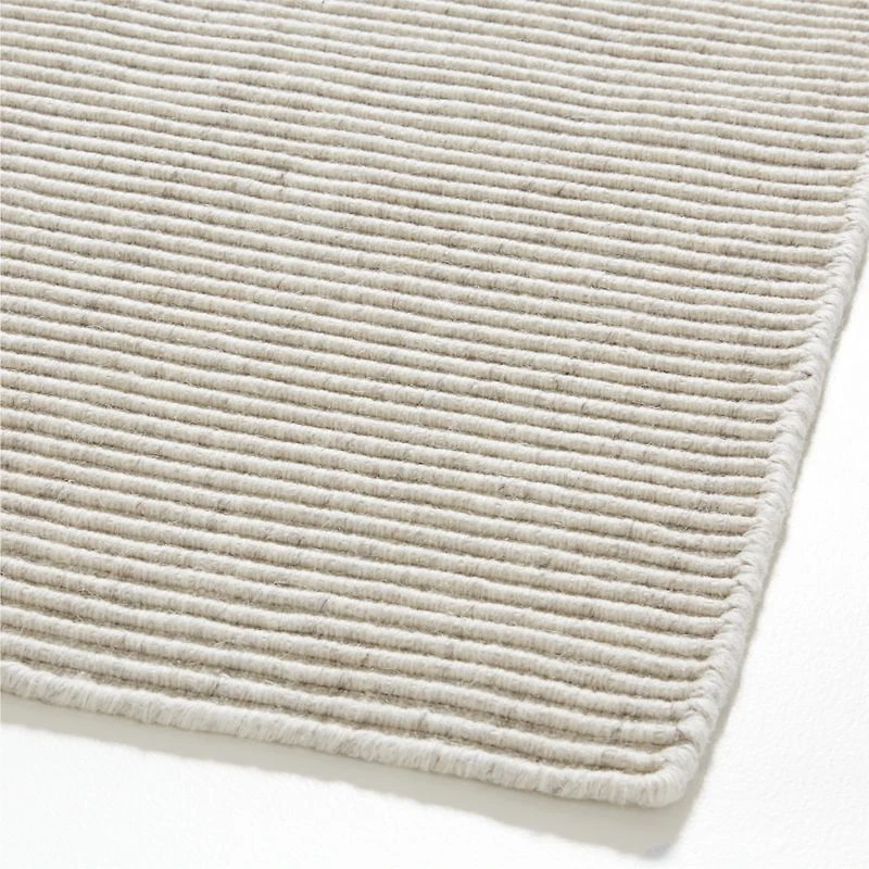 Austin Performance Handwoven Sand Ivory Area Rug 6'x9'