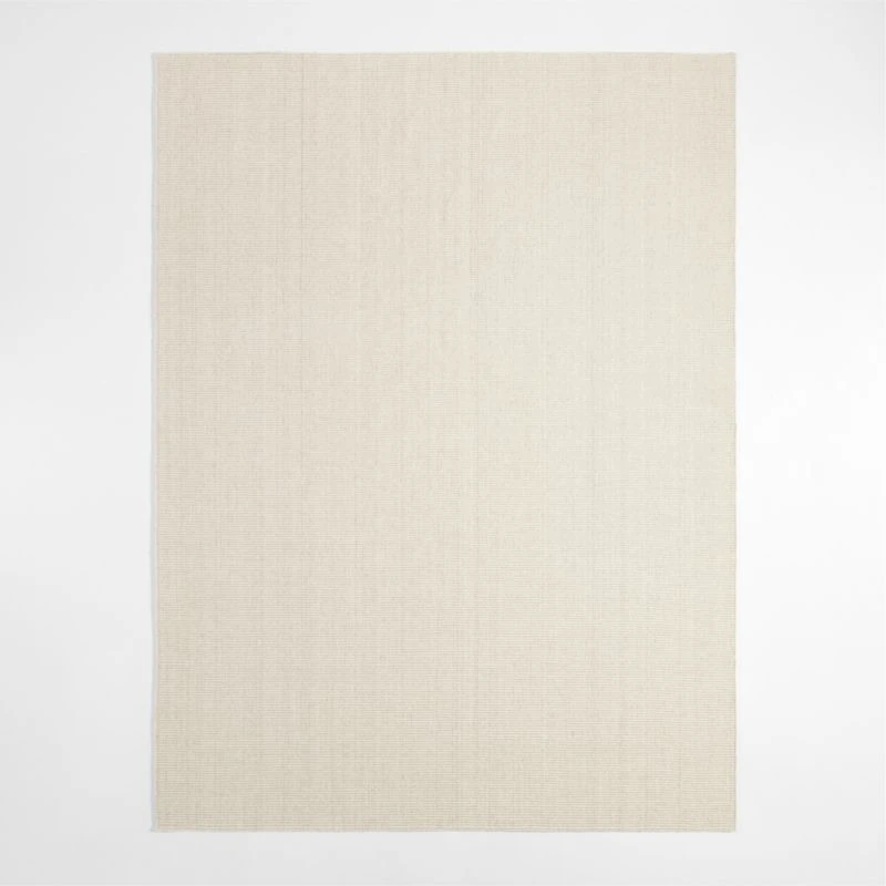 Austin Performance Handwoven Sand Ivory Area Rug 6'x9'