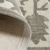 Avalon Wool Hand-Tufted Taupe Brown Area Rug 8'x10'