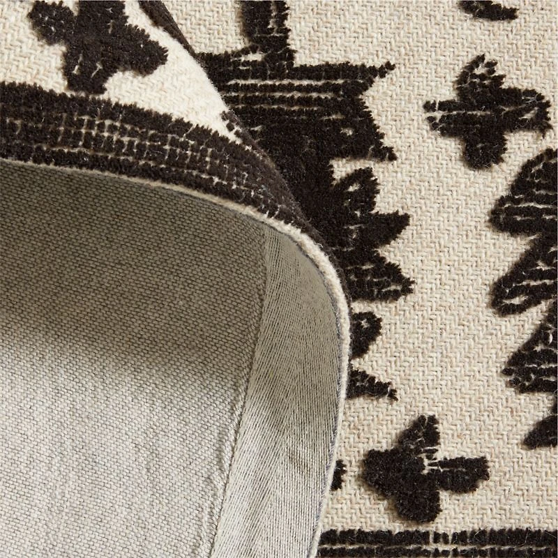 Avalon Wool Hand-Tufted Charcoal Grey Area Rug 6'x9'
