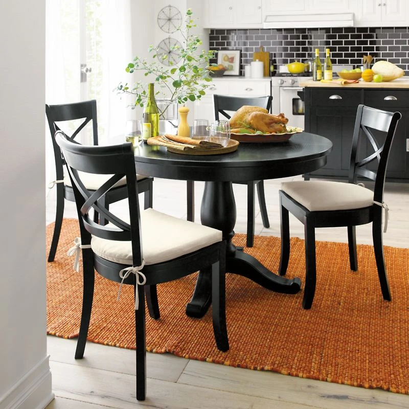 Vintner Black Wood Dining Chair
