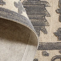 Avalon Wool Hand-Tufted Light Grey Area Rug 8'x10'