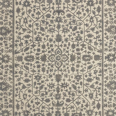 Avalon Wool Hand-Tufted Light Grey Area Rug 8'x10'
