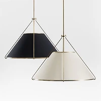 Remi Natural Conical Pendant Light 24.7"