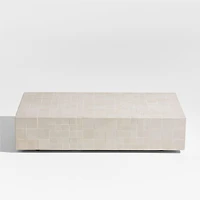 Avalon 51" Rectangular Tile Outdoor Coffee Table