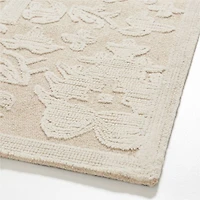 Avalon Wool Hand-Tufted Taupe Area Rug 6'x9'