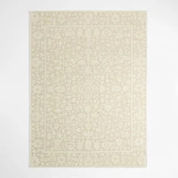 Avalon Wool Hand-Tufted Taupe Area Rug 6'x9'