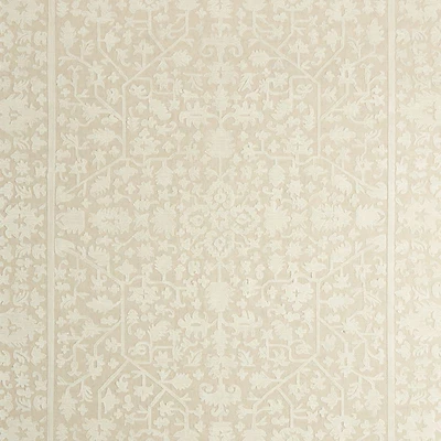Avalon Wool Hand-Tufted Taupe Area Rug 6'x9'