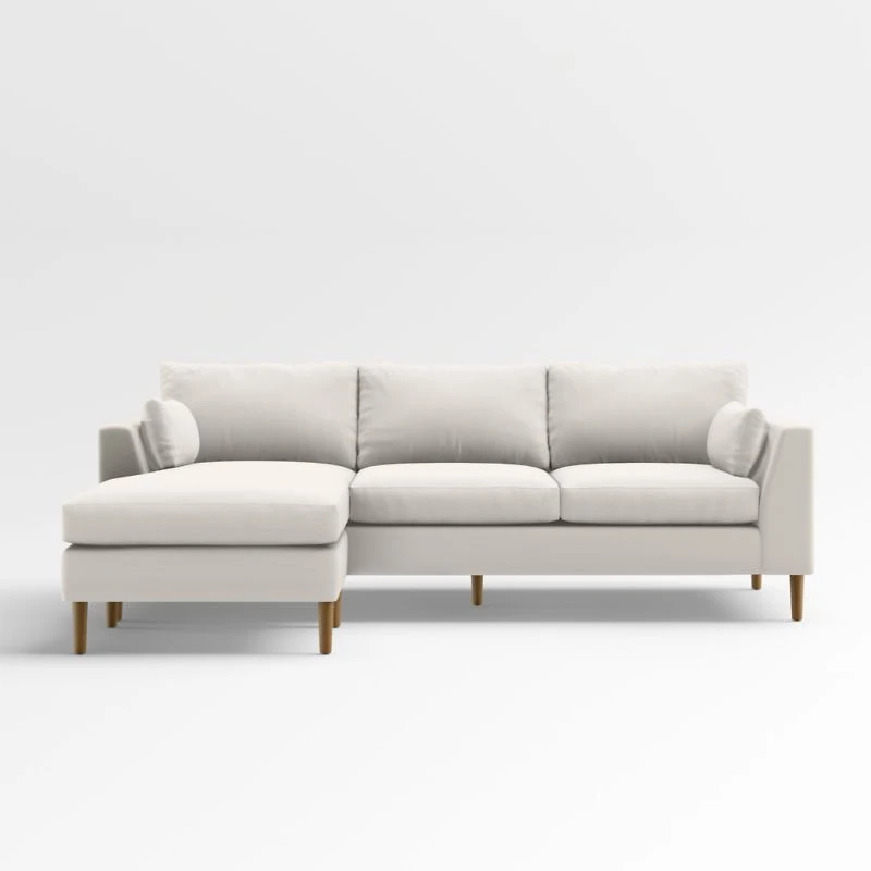 Avondale Wood Leg 3-Seat Lounger